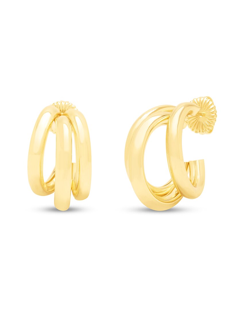 Jaclyn Smith Plated Earrings In No Color