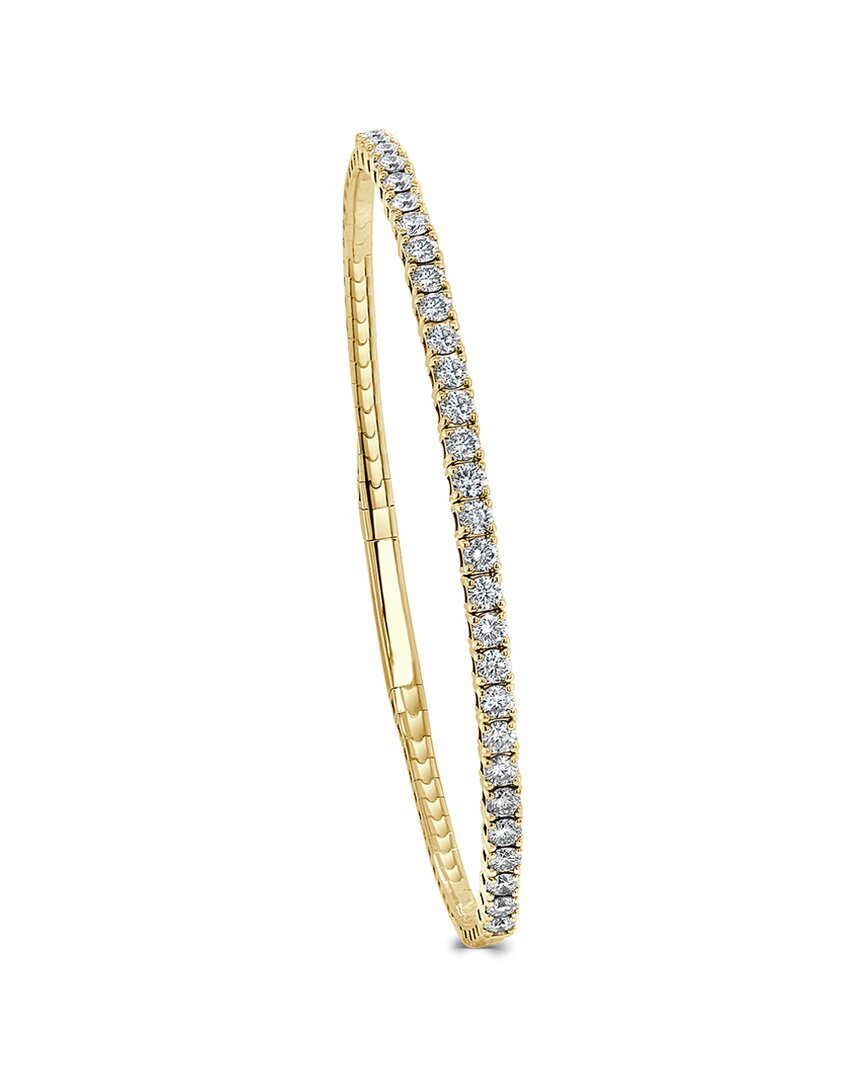 Sabrina Designs 14k 1.82 Ct. Tw. Diamond Bangle Bracelet