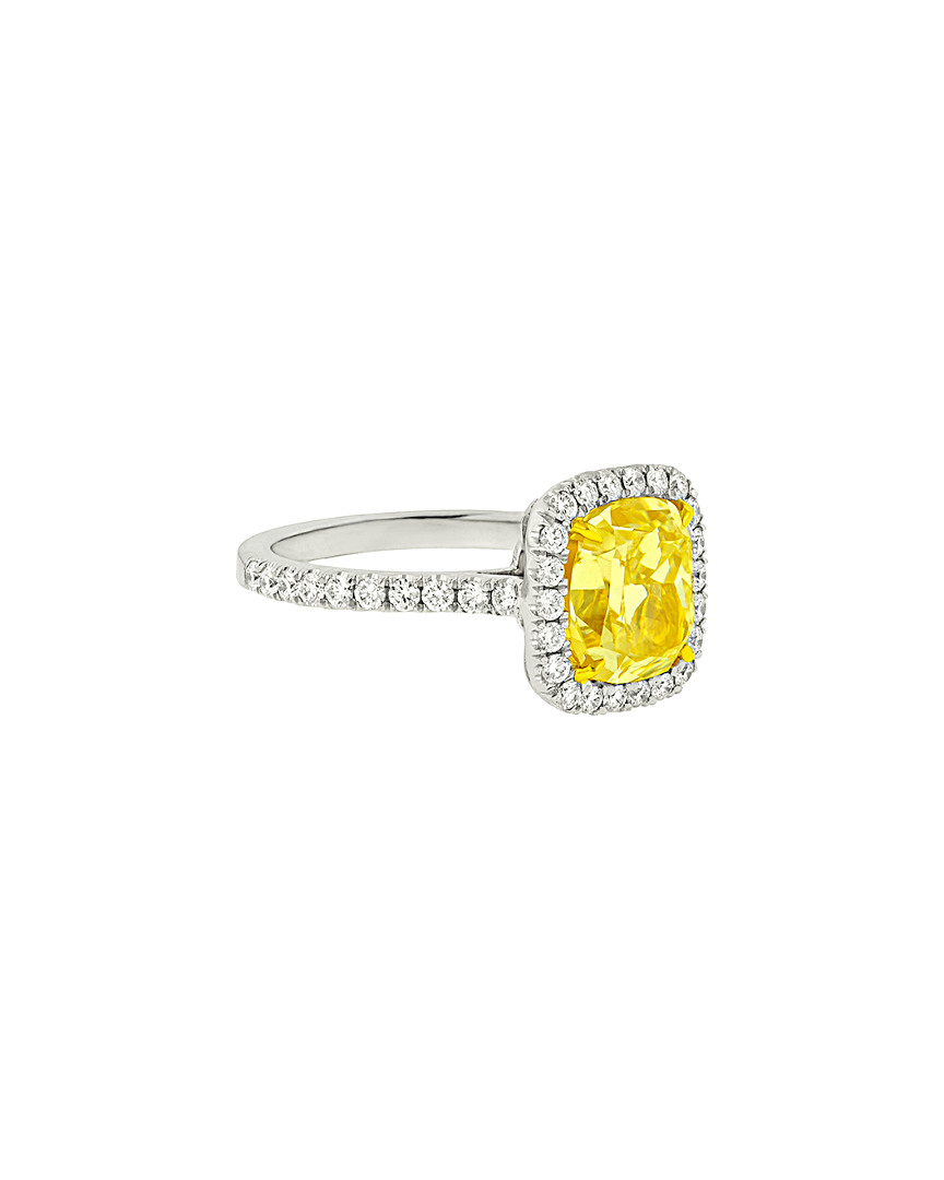 Diana M. Fine Jewelry Platinum & 18k 4.77 Ct. Tw. Diamond Ring