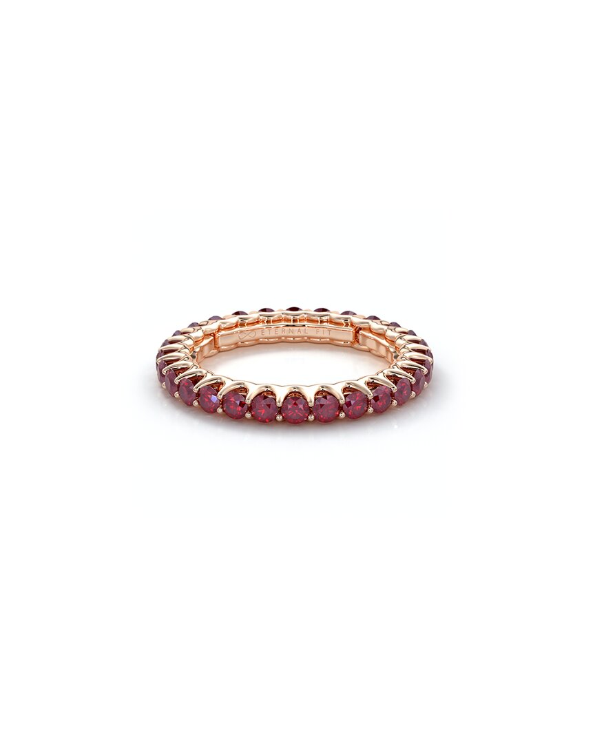 The Eternal Fit 14k Rose Gold 1.43 Ct. Tw. Ruby Eternity Ring