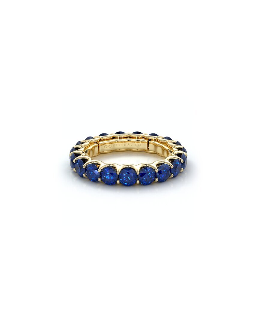 Shop The Eternal Fit 14k 3.60 Ct. Tw. Sapphire Eternity Ring