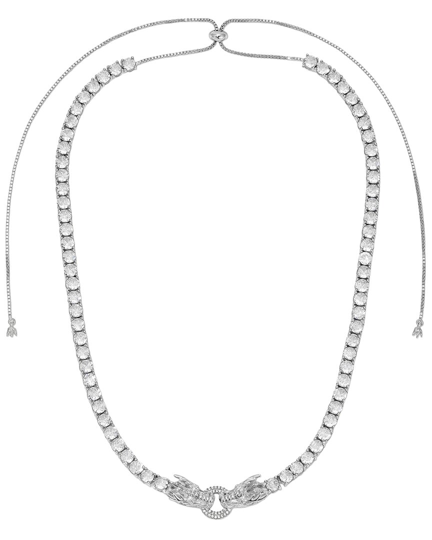 Eye Candy La Andrew Tiger Tennis Cz Necklace
