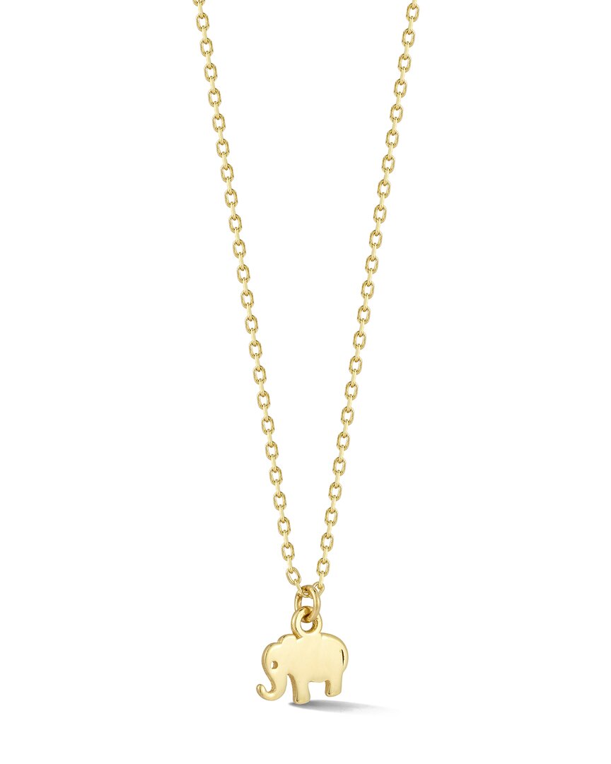 Ember Fine Jewelry 14k Teeny Tiny Elephant Necklace