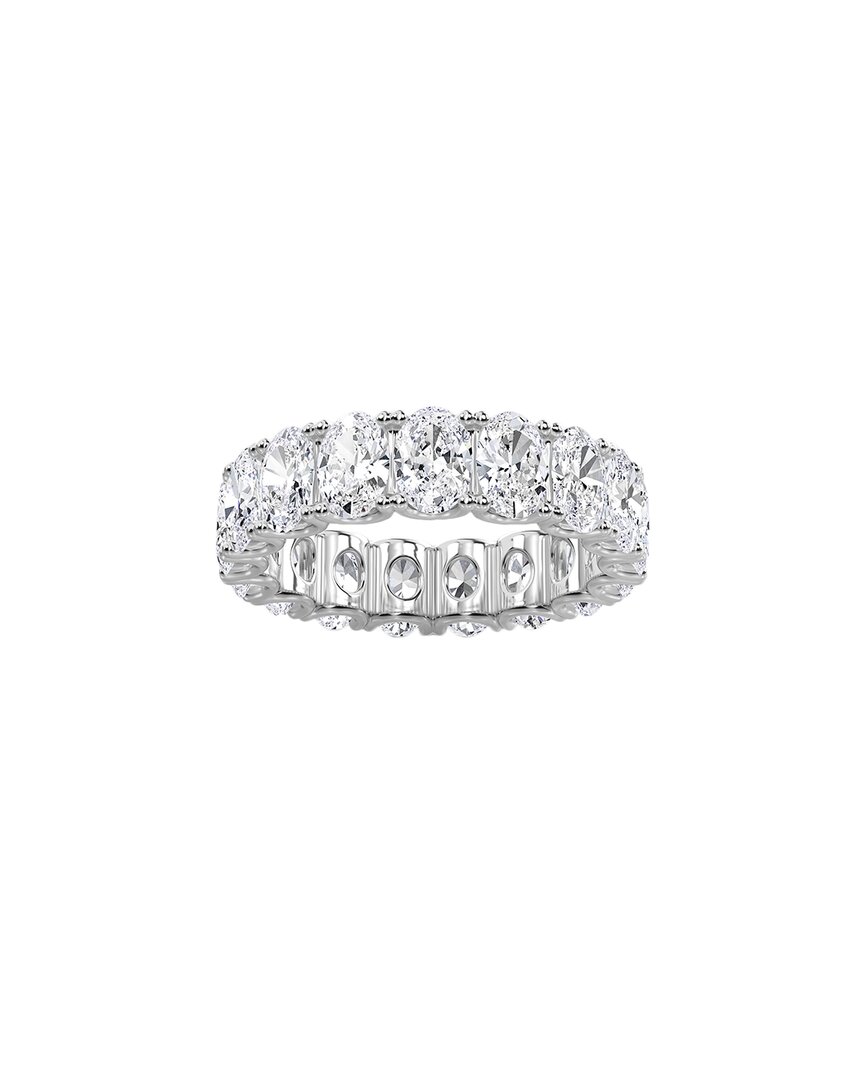 Diana M. Fine Jewelry 14k 5.60 Ct. Tw. Diamond Eternity Ring In Metallic