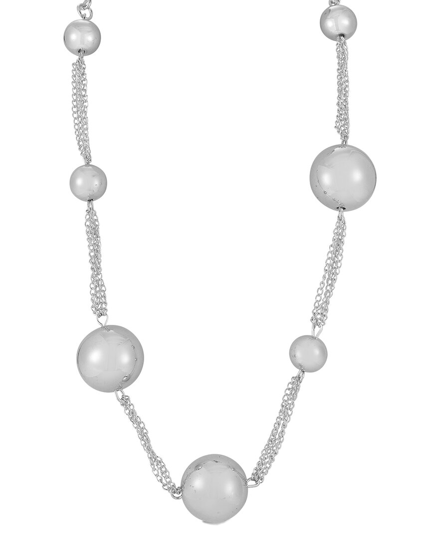 Chloe & Madison Chloe And Madison Jewelry Choker Necklace In Metallic