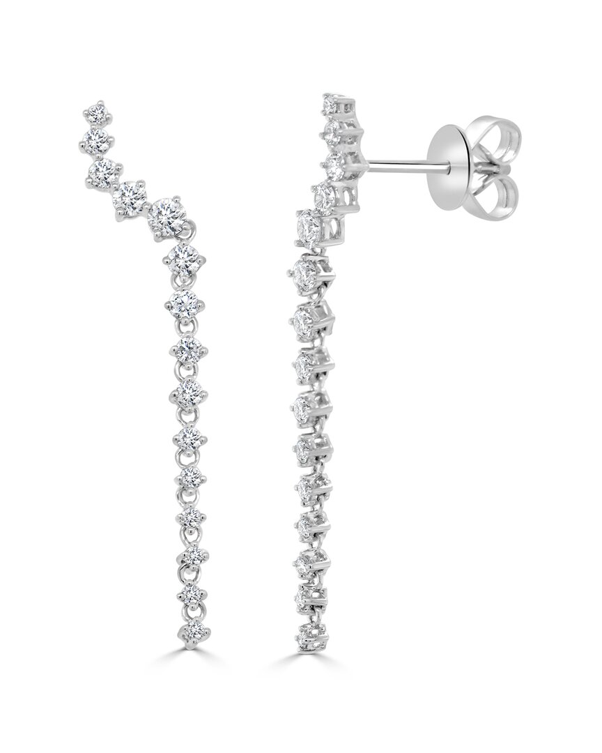 Sabrina Designs 14k 0.76 Ct. Tw. Diamond Earrings