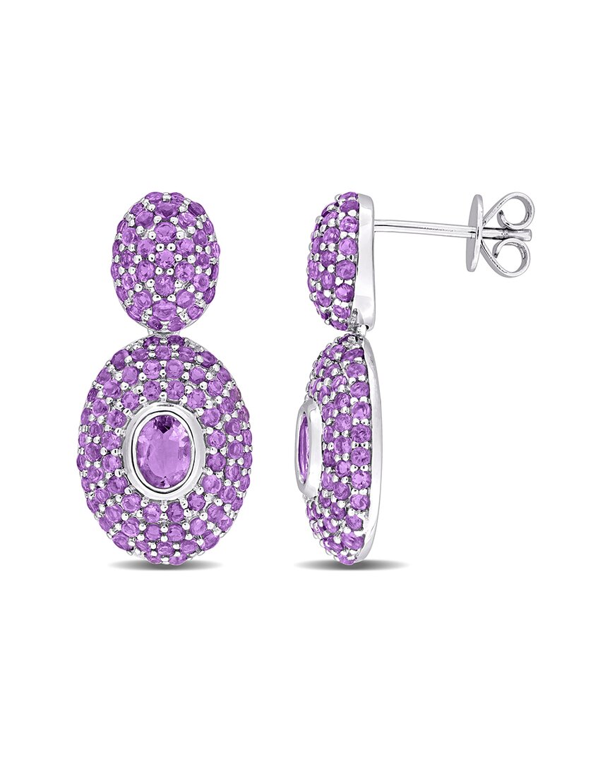 Rina Limor 14k 2.72 Ct. Tw. Rose De France Dangle Earrings