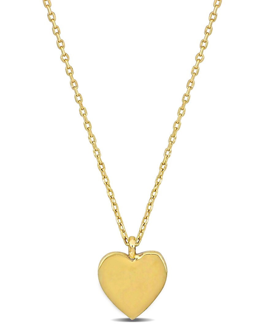 Rina Limor 14k Heart Necklace In Gold