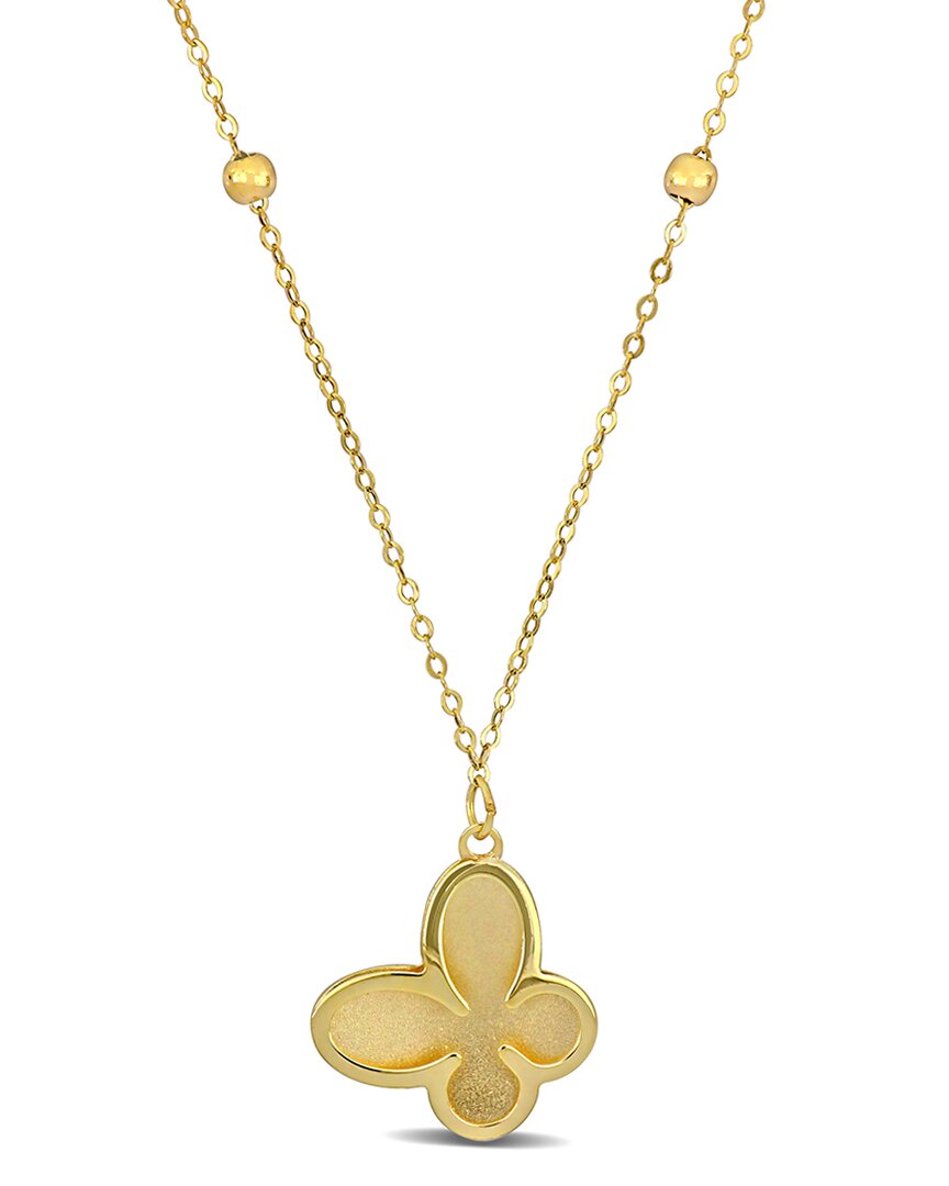Rina Limor 14k Butterfly Necklace