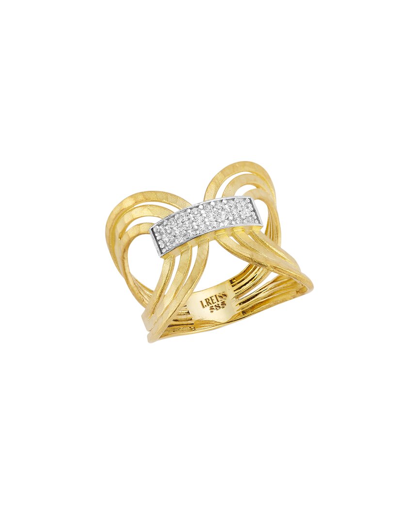 I. Reiss 14k 0.18 Ct. Tw. Diamond Bowtie Ring In Gold