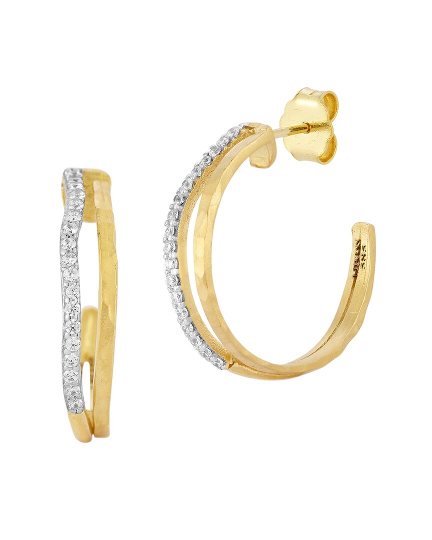 I. Reiss 14k 0.22 Ct. Tw. Diamond Hoops