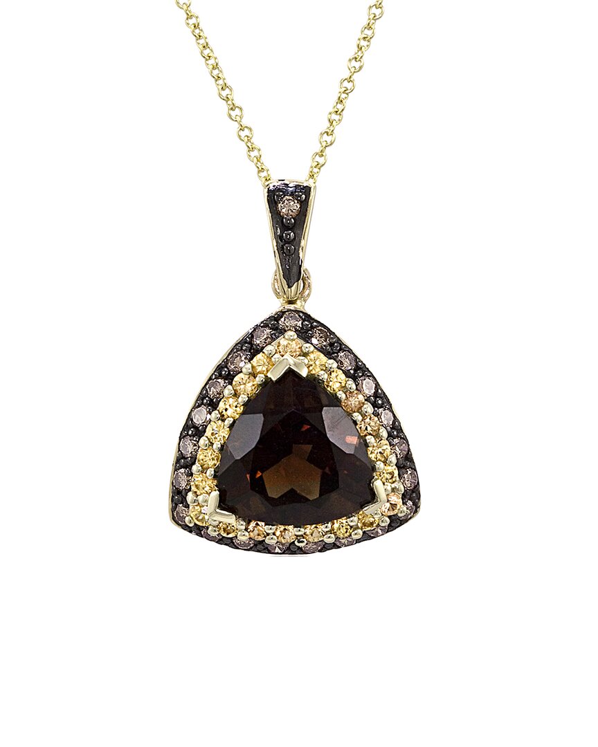 Le Vian ® Grand Sample Sale 14k Honey Gold 3.47 Ct. Tw. Diamond & Gemstone Necklace