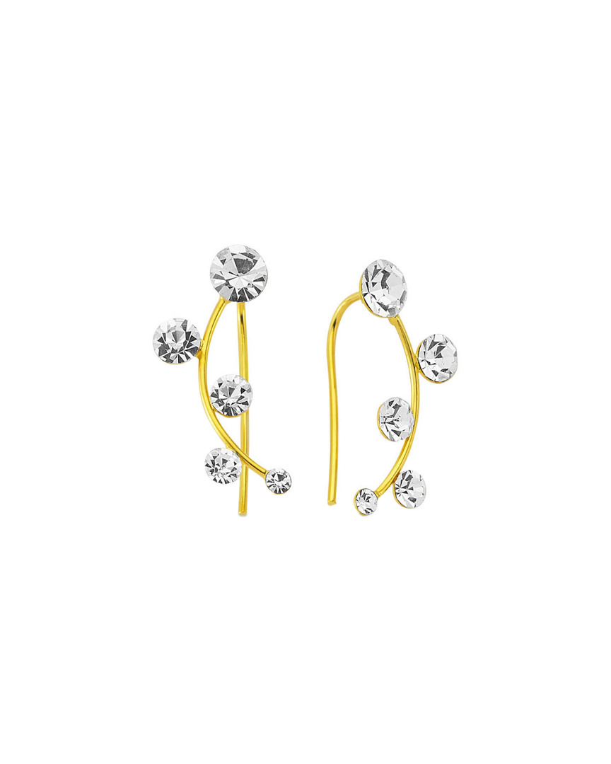 Amorium 18k Plated Cz Scattered Ear Cuffs