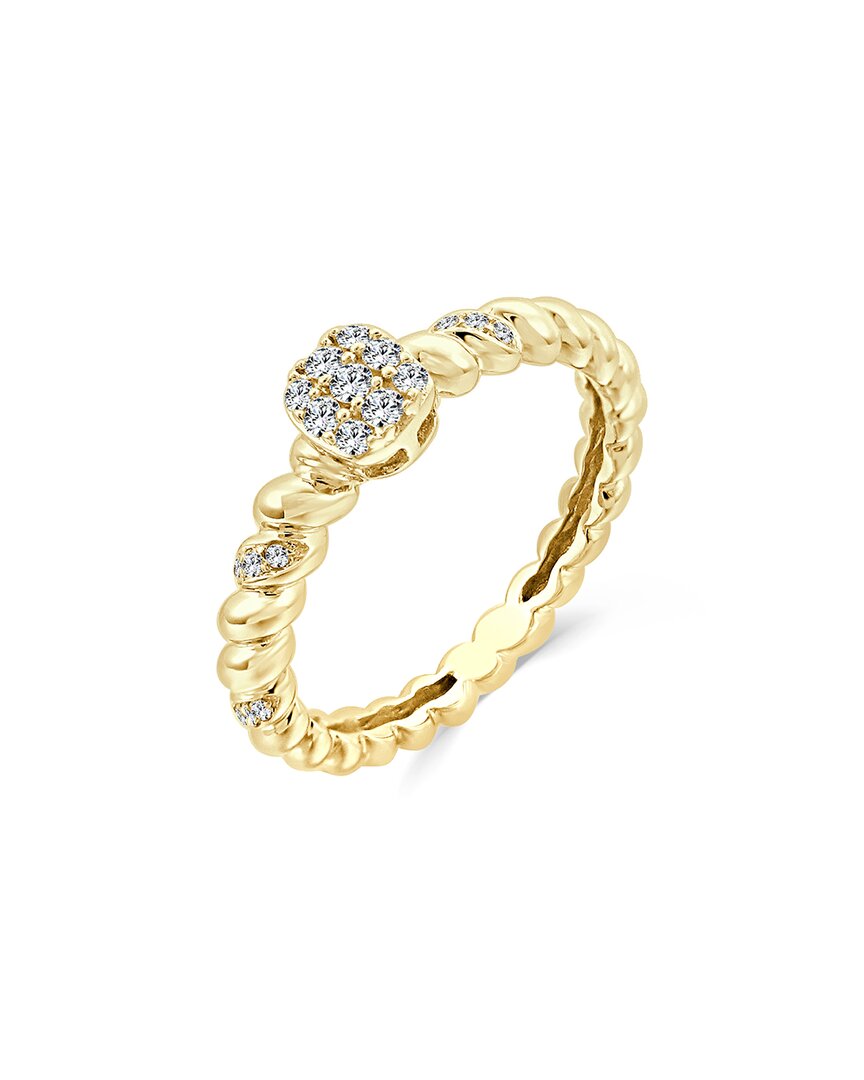 Sabrina Designs 14k 0.13 Ct. Tw. Diamond Ring In Gold