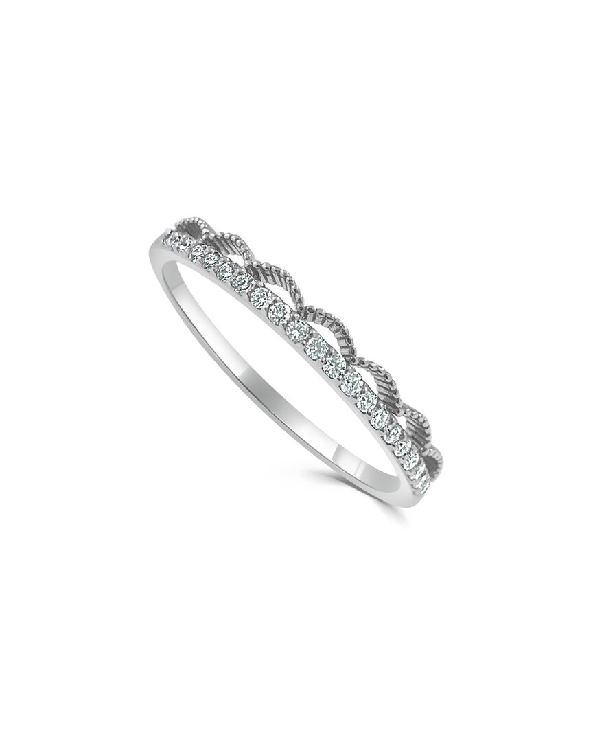 Sabrina Designs 14k 0.11 Ct. Tw. Diamond Ring In White
