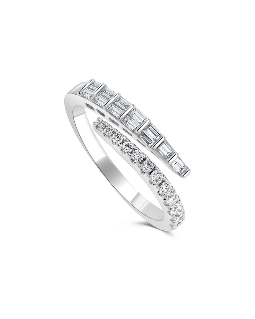 Sabrina Designs 14k 0.44 Ct. Tw. Diamond Bypass Ring In White