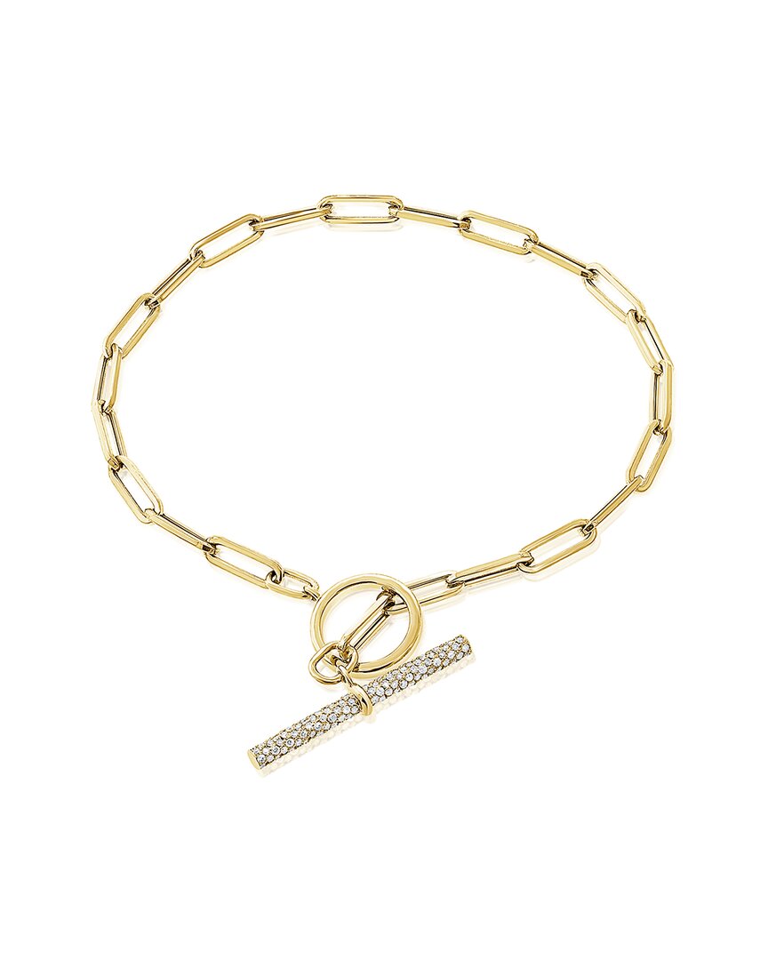 Sabrina Designs 14k 0.43 Ct. Tw. Diamond Link Bracelet In Neutral