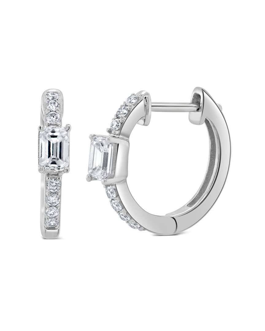 Sabrina Designs 14k 0.54 Ct. Tw. Diamond Huggie Earrings In Metallic