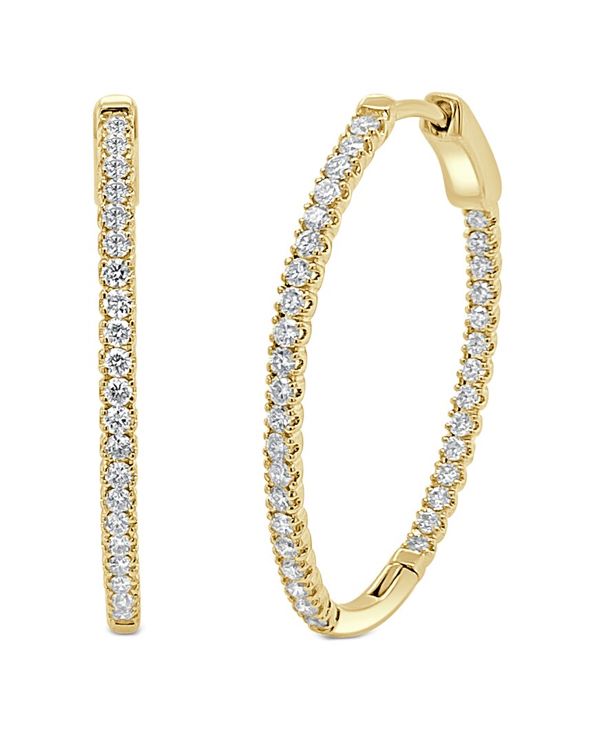 Sabrina Designs 14k 0.90 Ct. Tw. Diamond Hoops In Gold