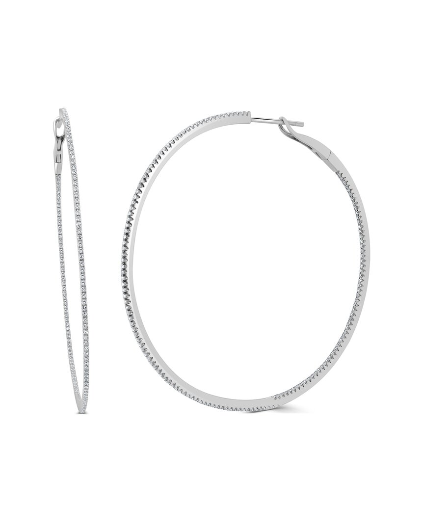 Sabrina Designs 14k 0.86 Ct. Tw. Diamond Hoops