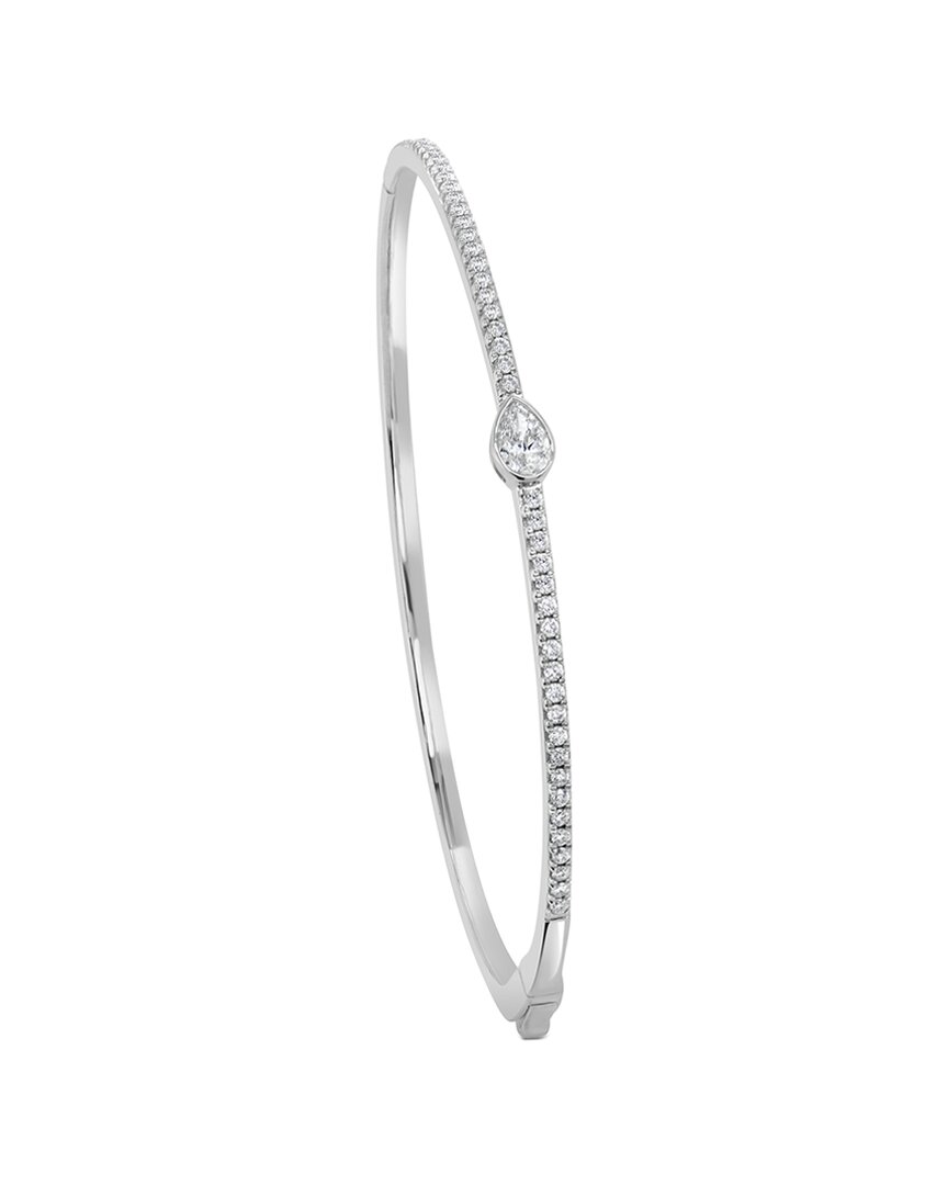 Sabrina Designs 14k 0.66 Ct. Tw. Diamond Bangle Bracelet In Metallic