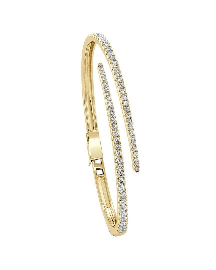 Sabrina Designs 14k Diamond Bangle Bracelet In Gold