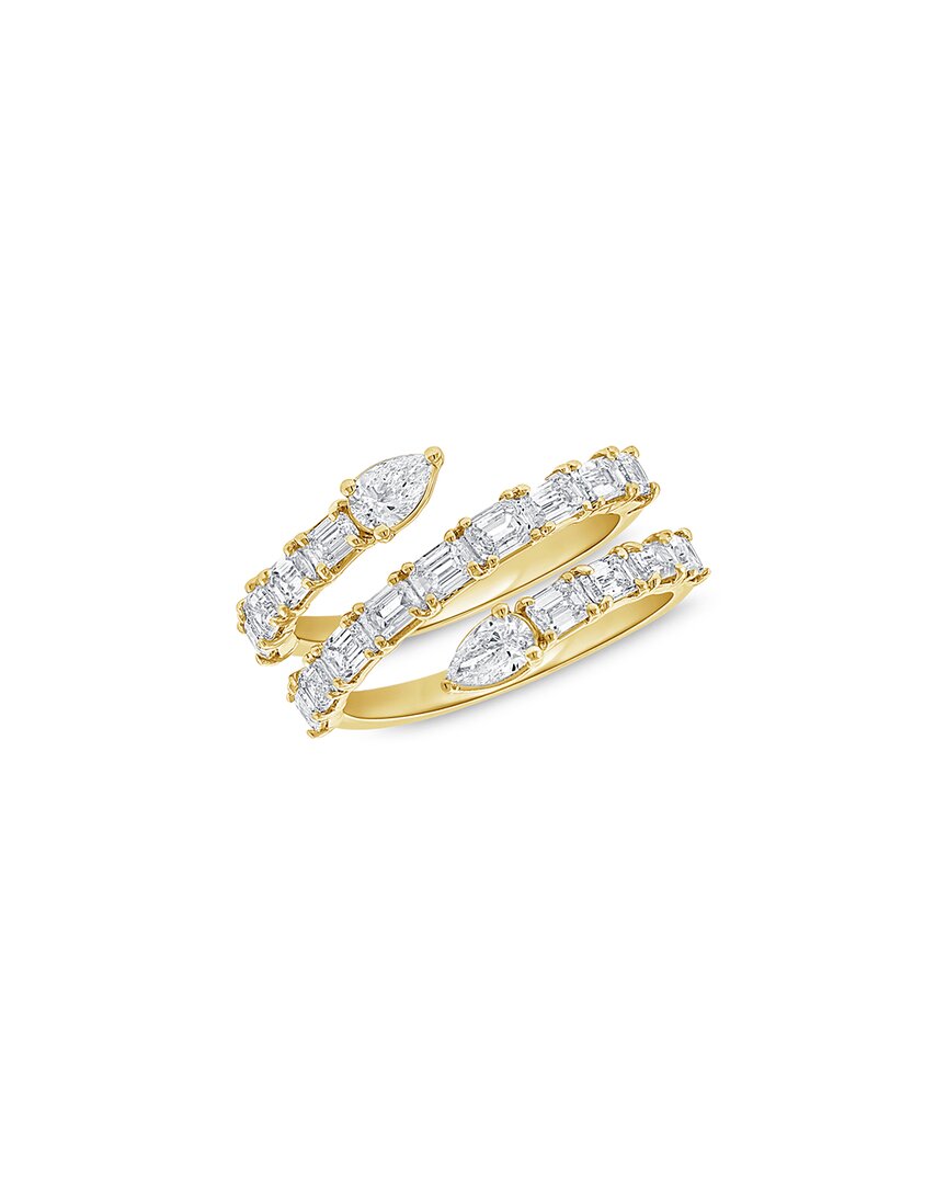 Sabrina Designs 14k 1.90 Ct. Tw. Diamond Wrap Band Ring In Gold