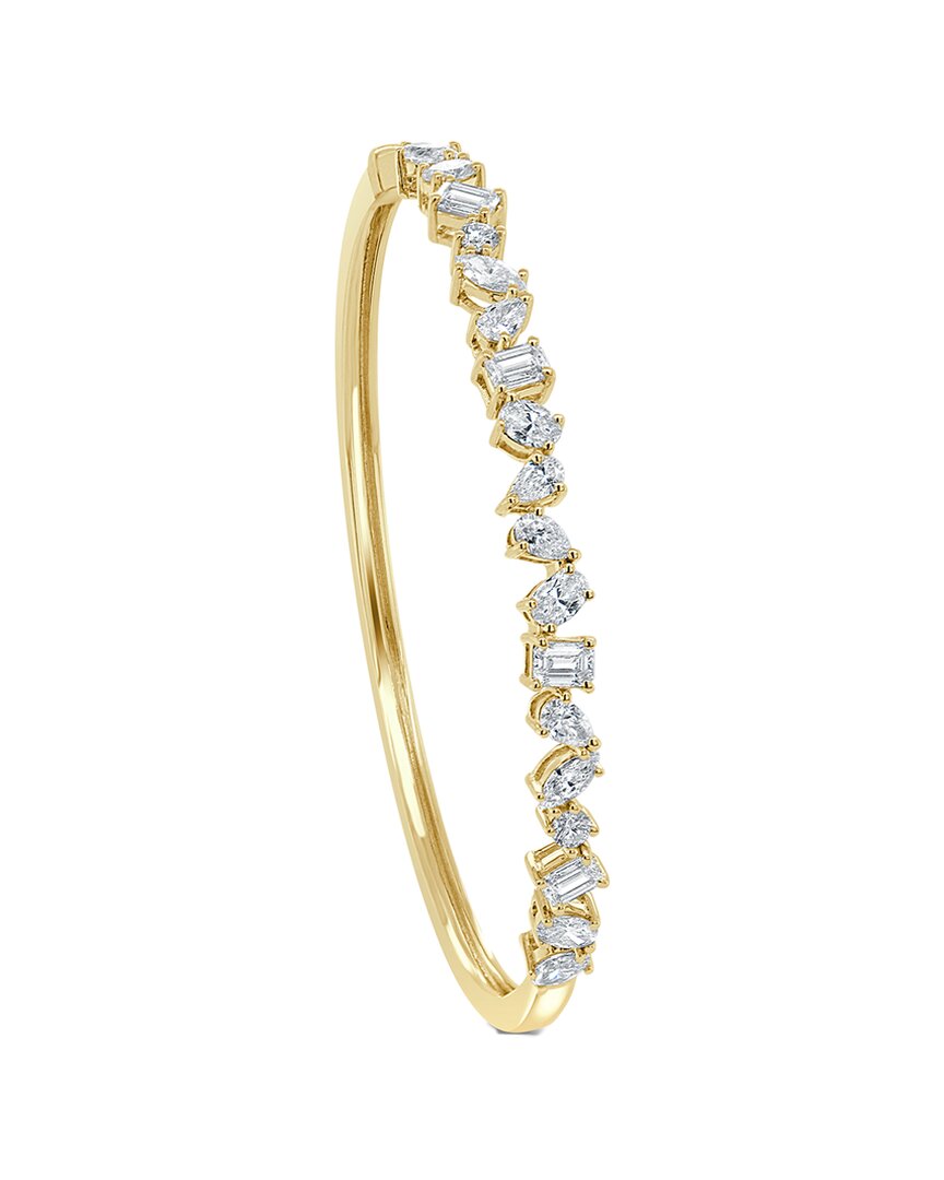 Sabrina Designs 14k 2.99 Ct. Tw. Diamond Flexible Bangle Bracelet In Gold