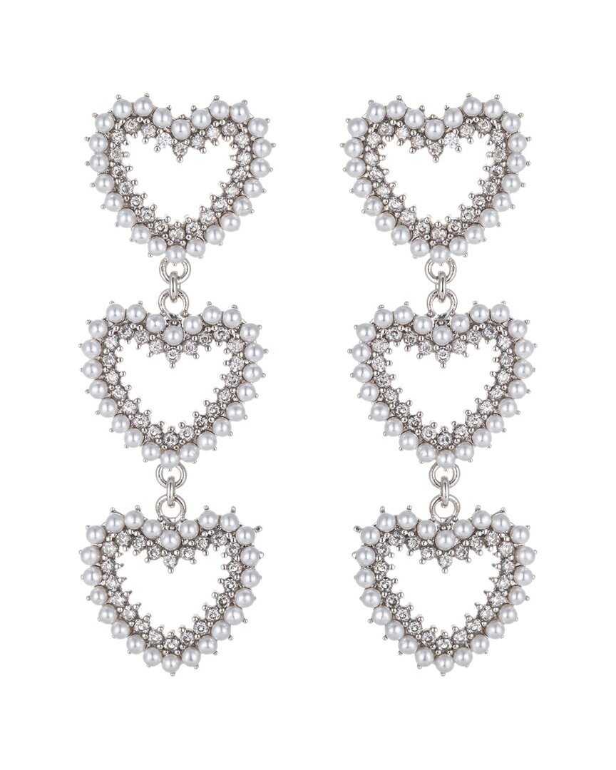 Eye Candy La The Luxe Collection Pearl Qora Earrings