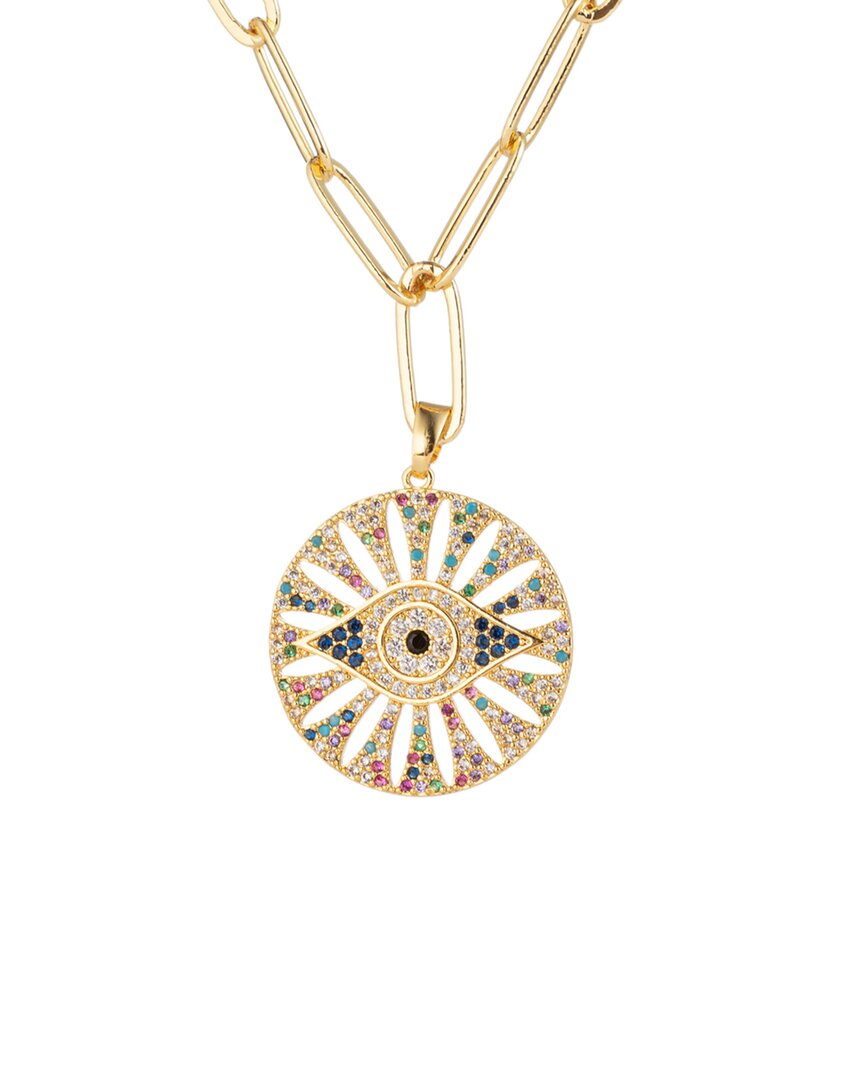 Eye Candy La The Luxe Collection Titanium Cz Miny Necklace