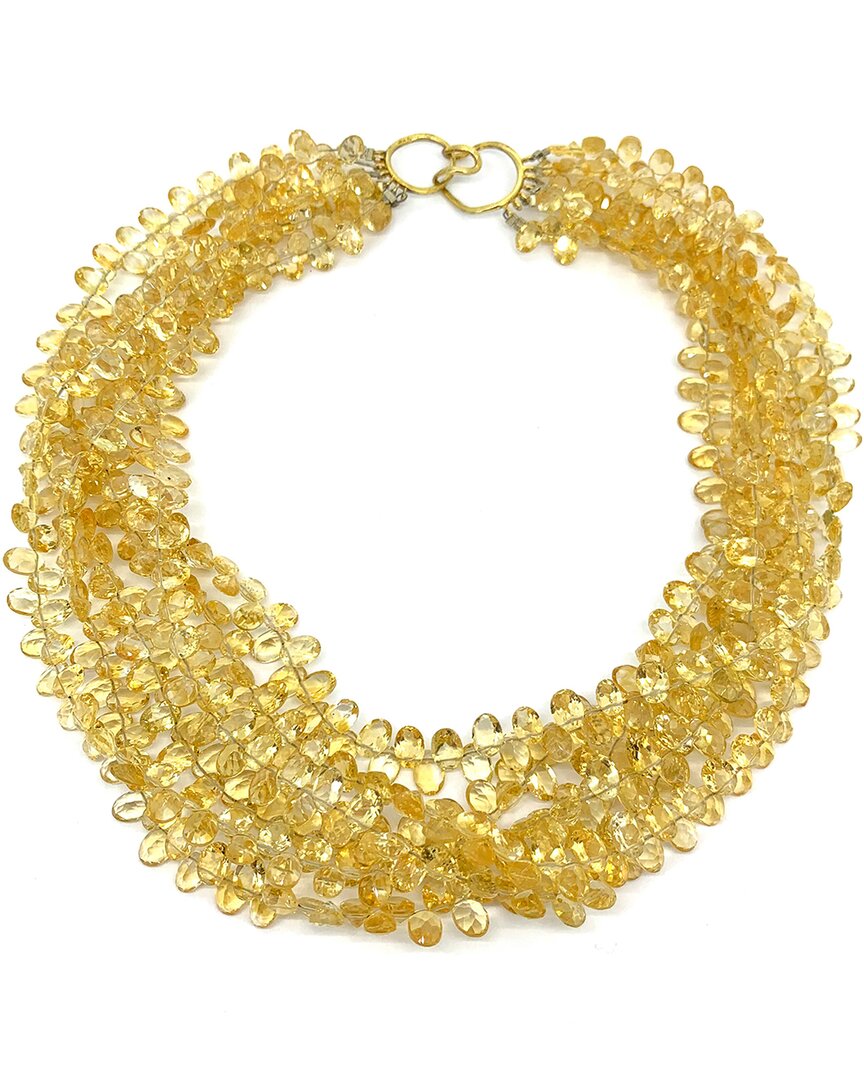 Arthur Marder Fine Jewelry Gold Vermeil Multi-strand Necklace