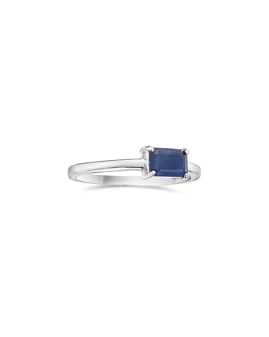 Forever Creations Usa Inc. Signature Collection 14k 0.89 Ct. Tw. Sapphire Half-eternity Ring