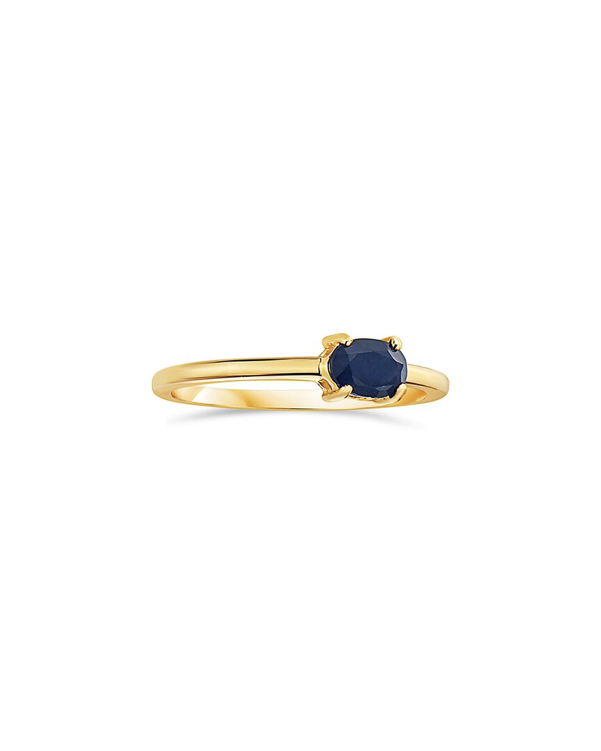 Forever Creations Usa Inc. Signature Collection 14k 0.55 Ct. Tw. Sapphire Half-eternity Ring