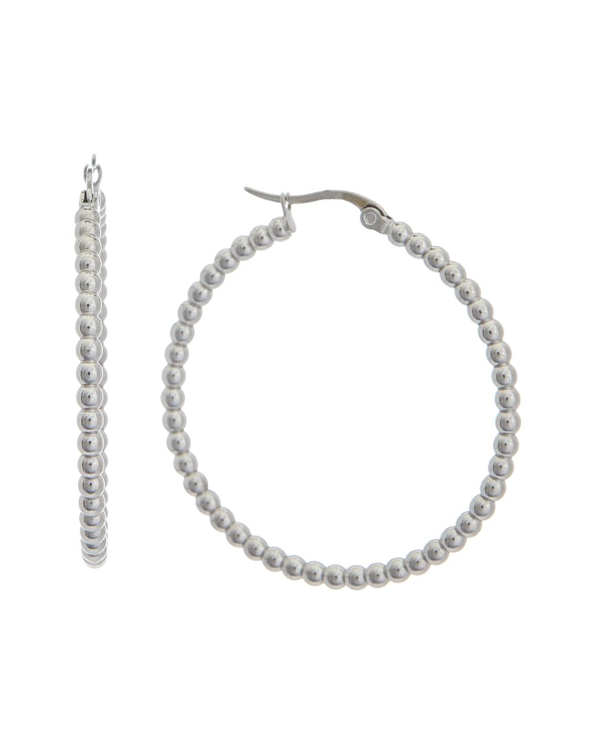 Juvell 18k Plated Hoops In Gray