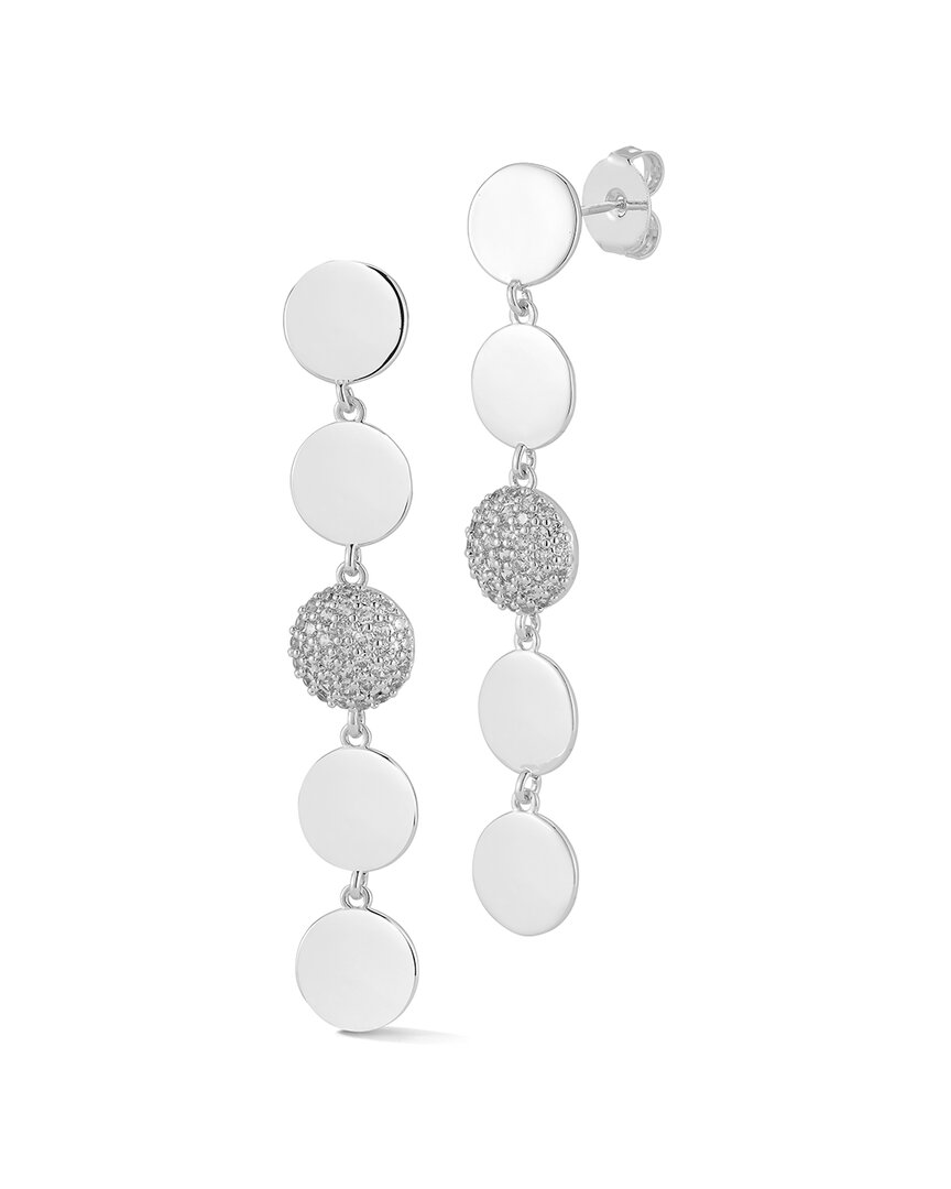 Chloe & Madison Chloe And Madison Cubic Zirconia Drop Earrings