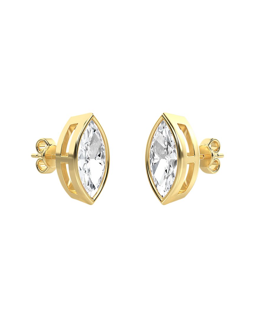 Diana M. Fine Jewelry 14k 1.08 Ct. Tw. Diamond Studs In Gold