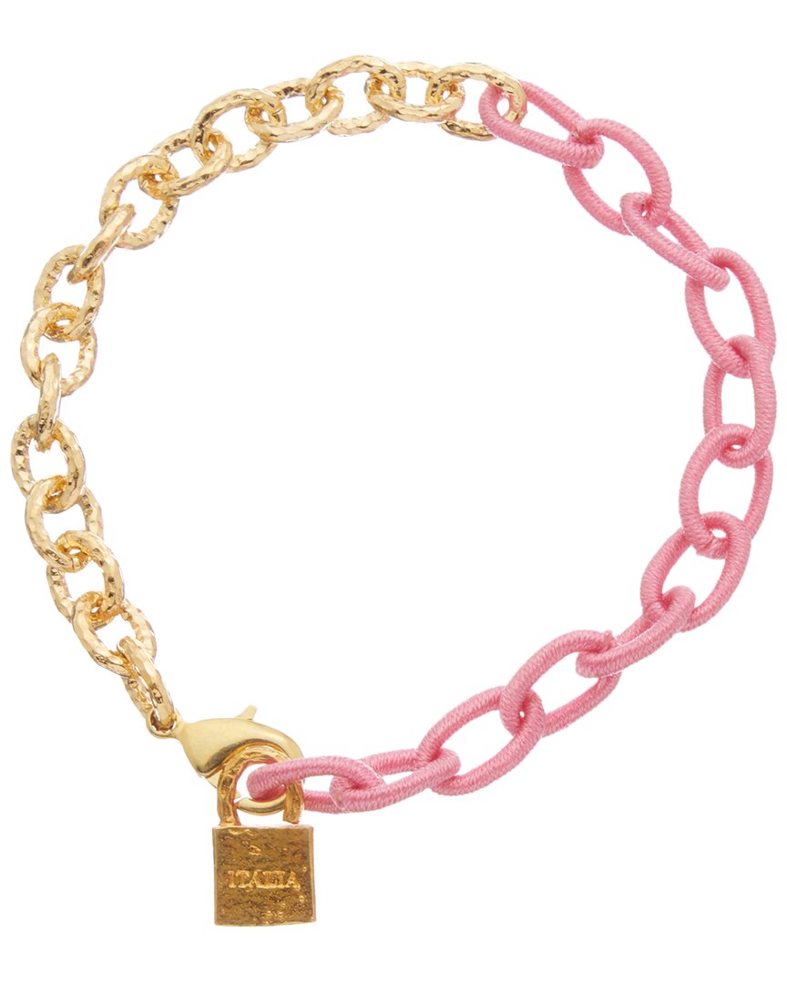Juvell 18k Plated Silk Link Bracelet