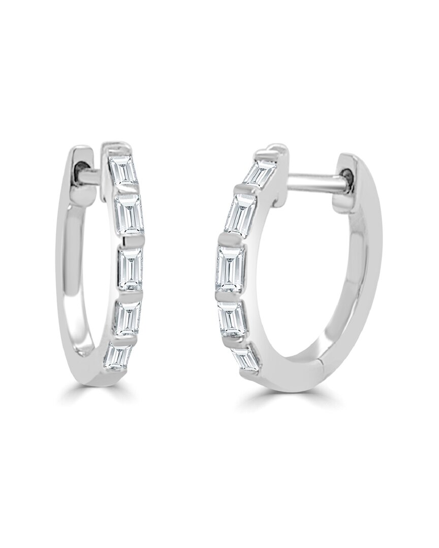 Sabrina Designs 14k 0.24 Ct. Tw. Diamond Huggie Earrings