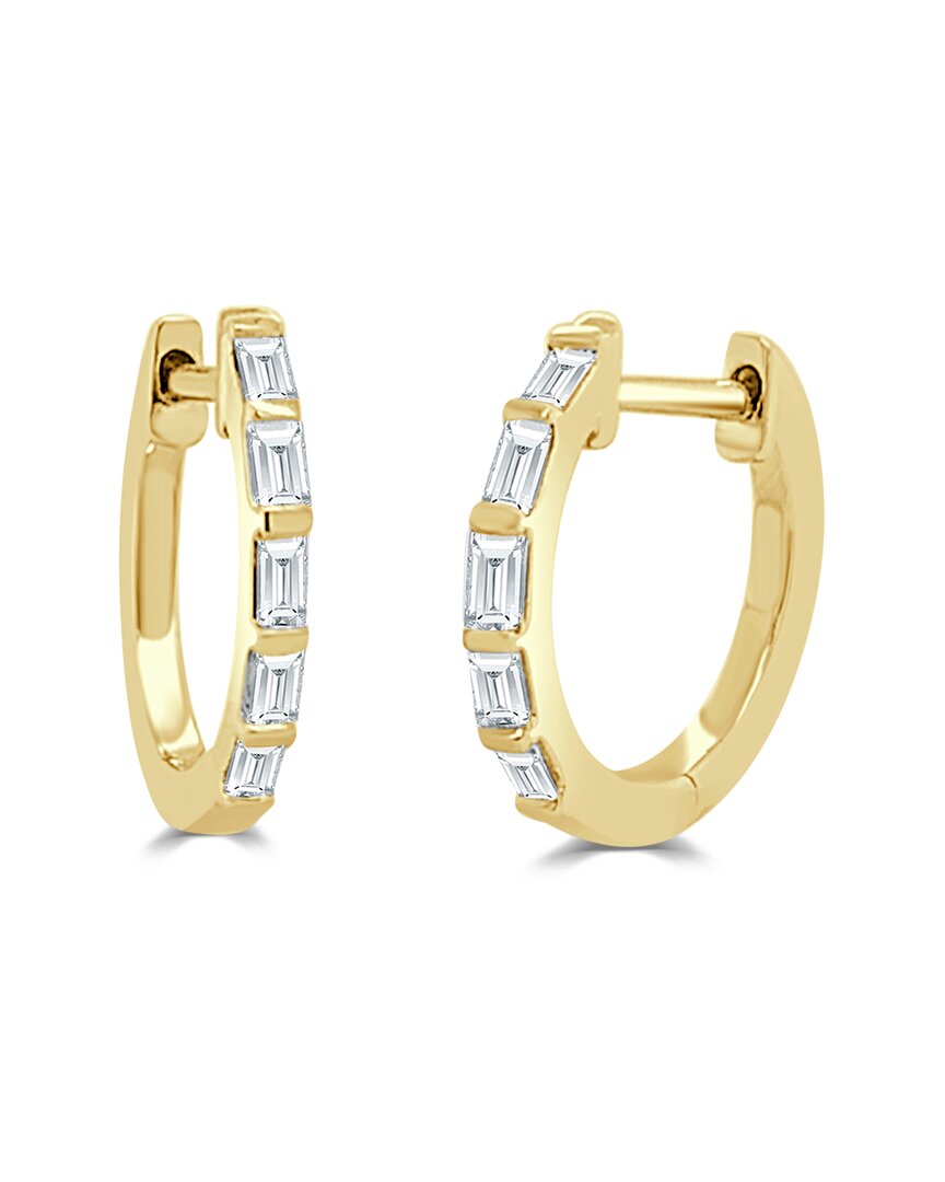 Sabrina Designs 14k 0.24 Ct. Tw. Diamond Huggie Earrings