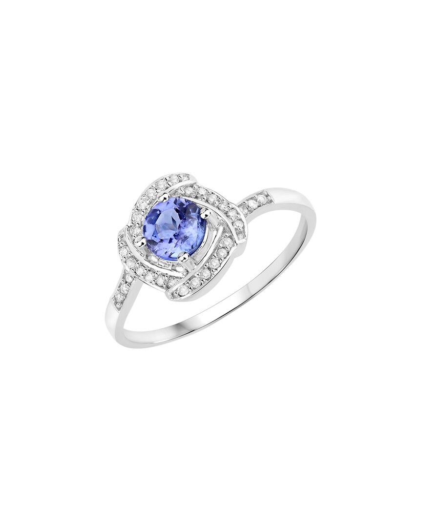 Shop Diana M. Fine Jewelry 14k 0.55 Ct. Tw. Diamond & Tanzanite Ring