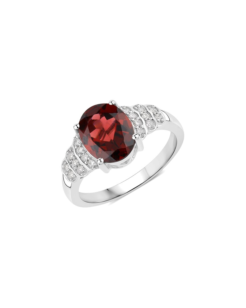 Diana M. Fine Jewelry 14K 2.87 ct. tw. Diamond & Garnet Ring