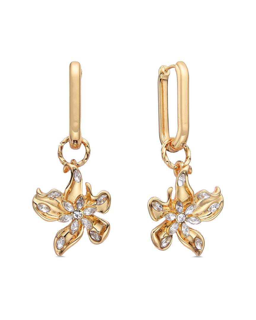 Eye Candy La Flower Dangle Drop Earrings