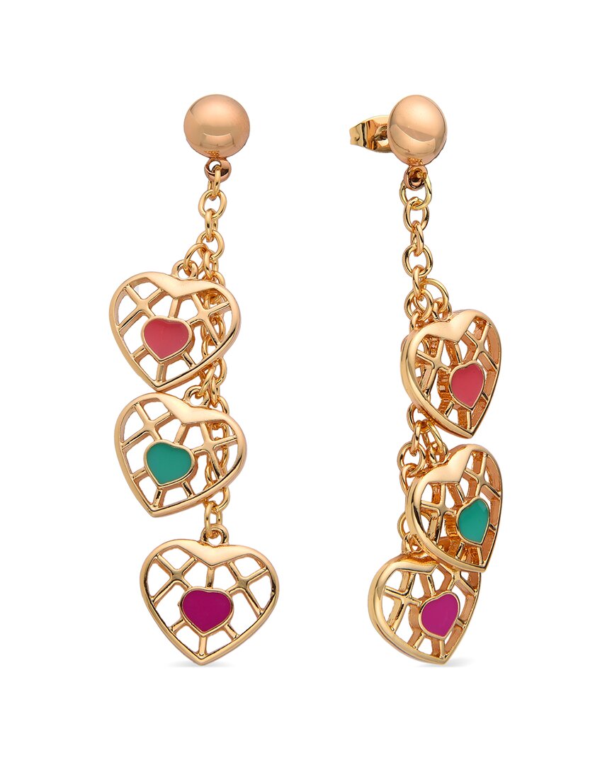 Eye Candy La Elodie Rainbow Dangle Earrings