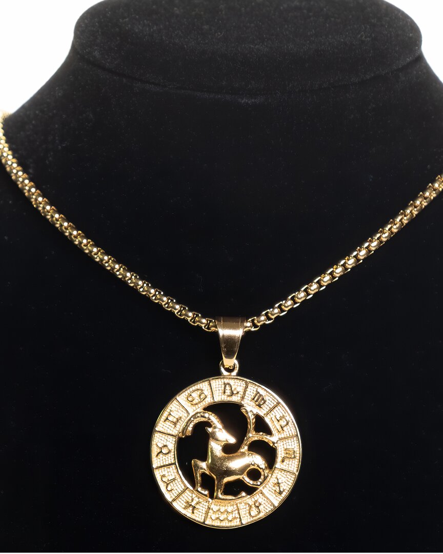 Jean Claude Zodiac Collection Capricorn Pendant Necklace