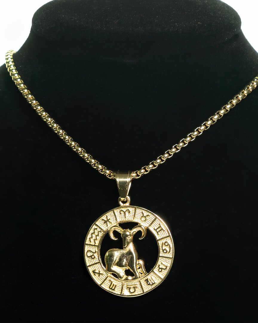 Jean Claude Zodiac Collection Aries Pendant Necklace