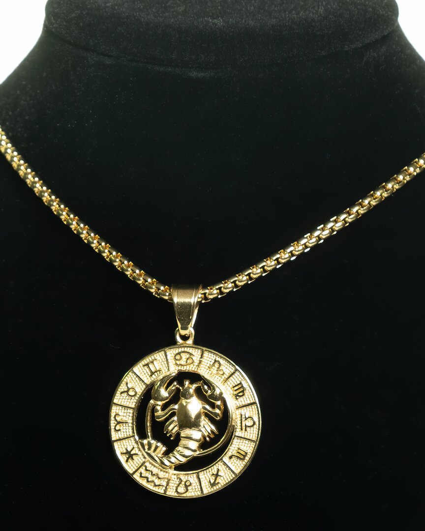 Jean Claude Zodiac Collection Cancer Pendant Necklace
