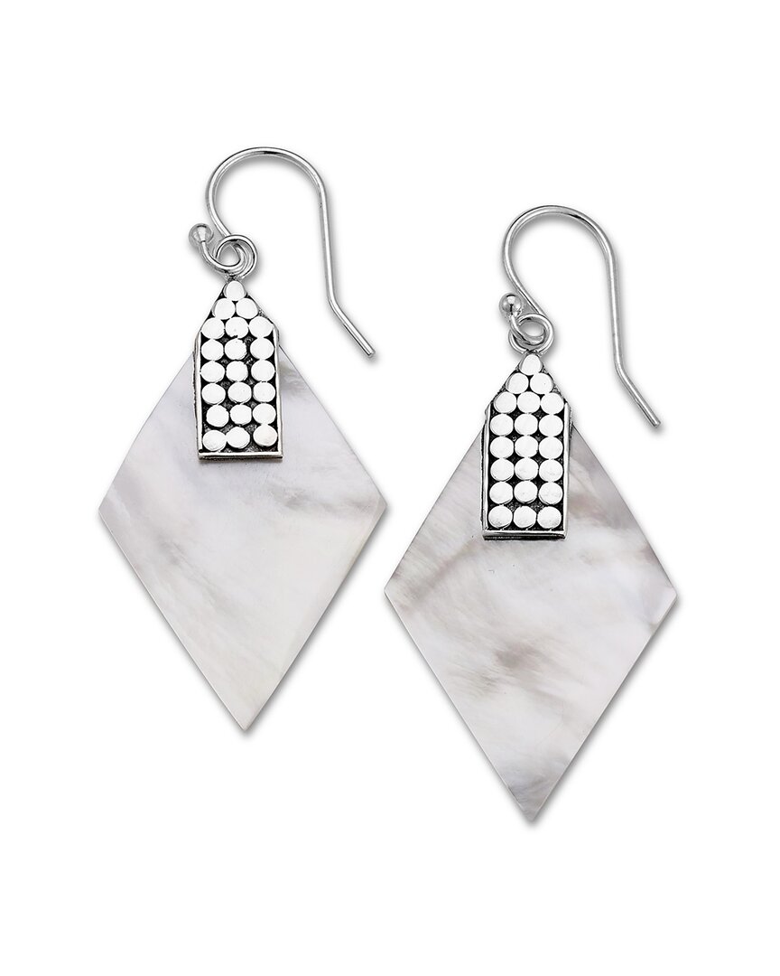 Samuel B. Silver Mother-of-pearl Earrings