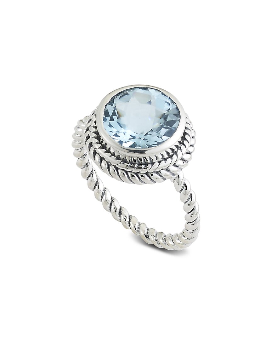 Samuel B. Silver 2.60 Ct. Tw. Blue Topaz Ring