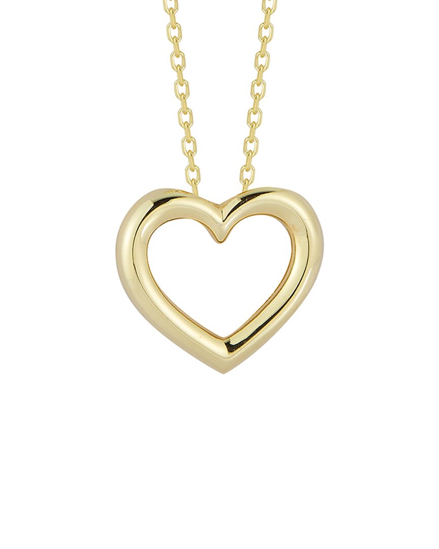 Glaze Jewelry 14k Over Silver Heart Necklace