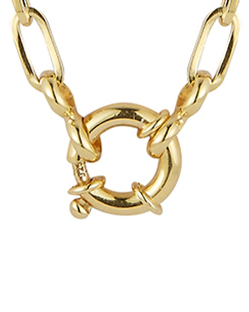 Glaze Jewelry 14k Over Silver Link Necklace
